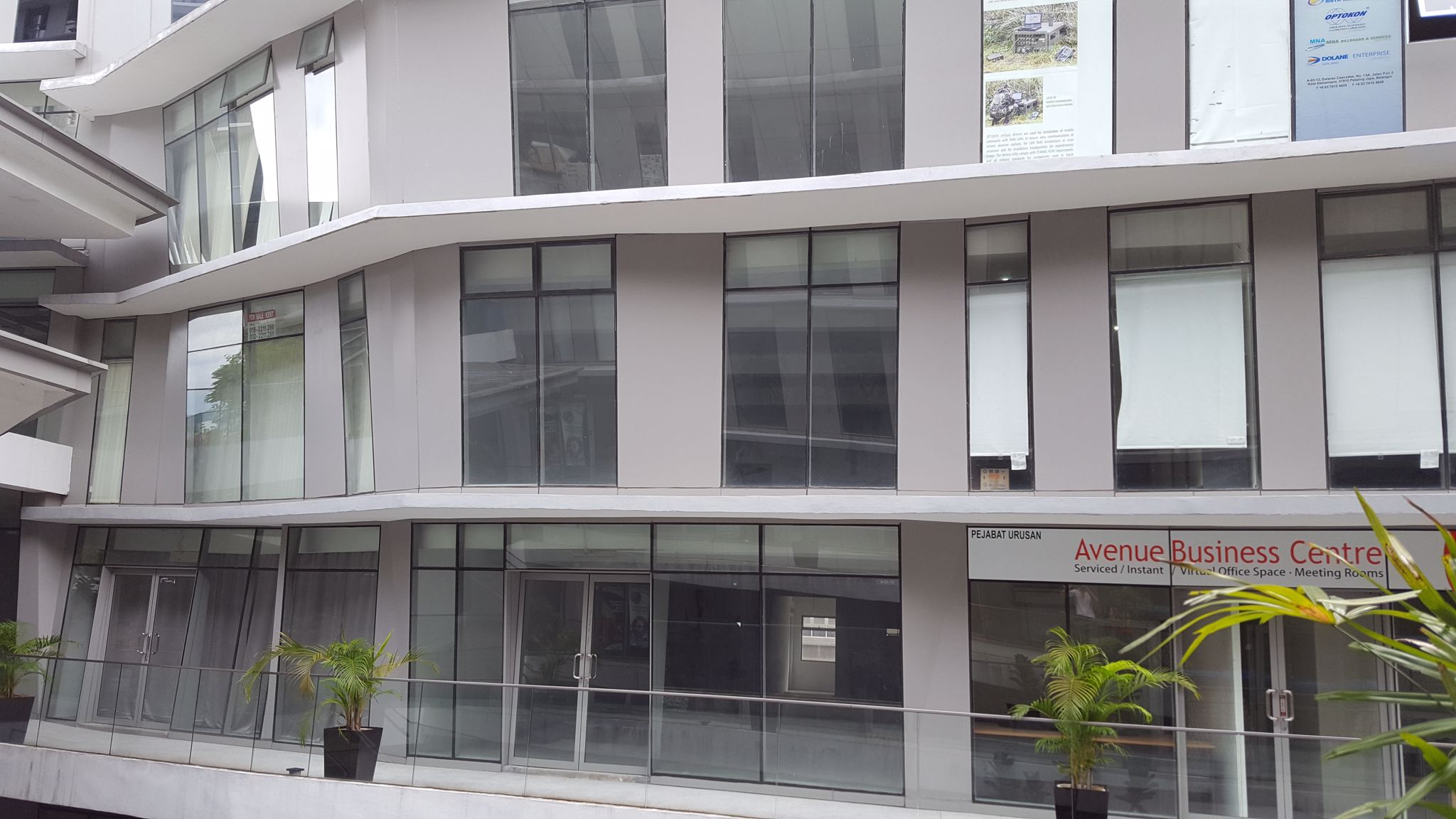 The outside view of our Kota Damansara Office, Selangor, Malaysia.