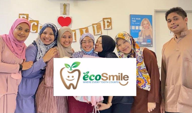 Dr. Amir, Dr. Nurul Izzati, and her team from Ecosmile Dental Clinic in Eco Majestic, Selangor