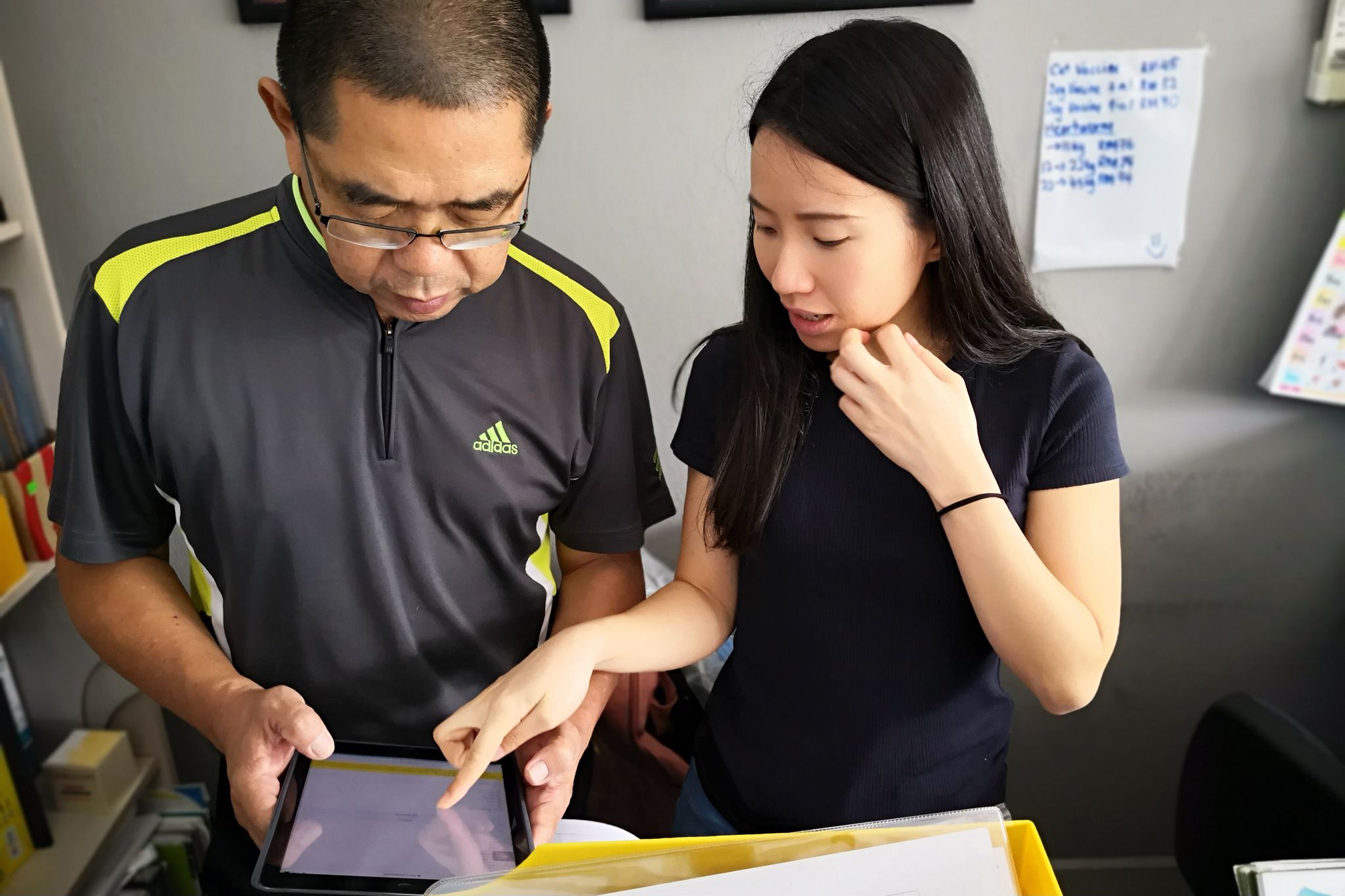 With customer records digitised, pulling up details is just a touch or click away.