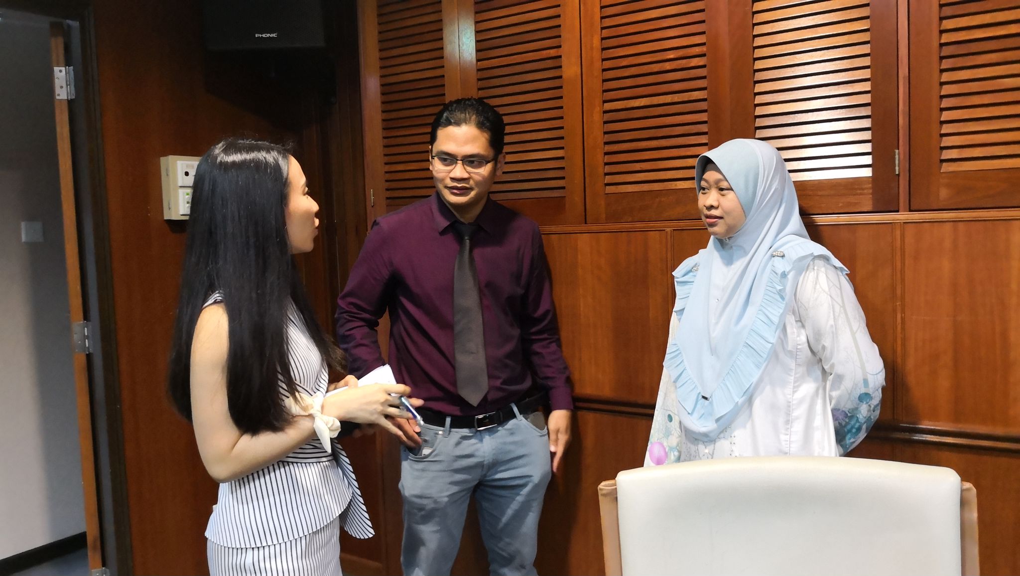 Soo discussing with Melaka