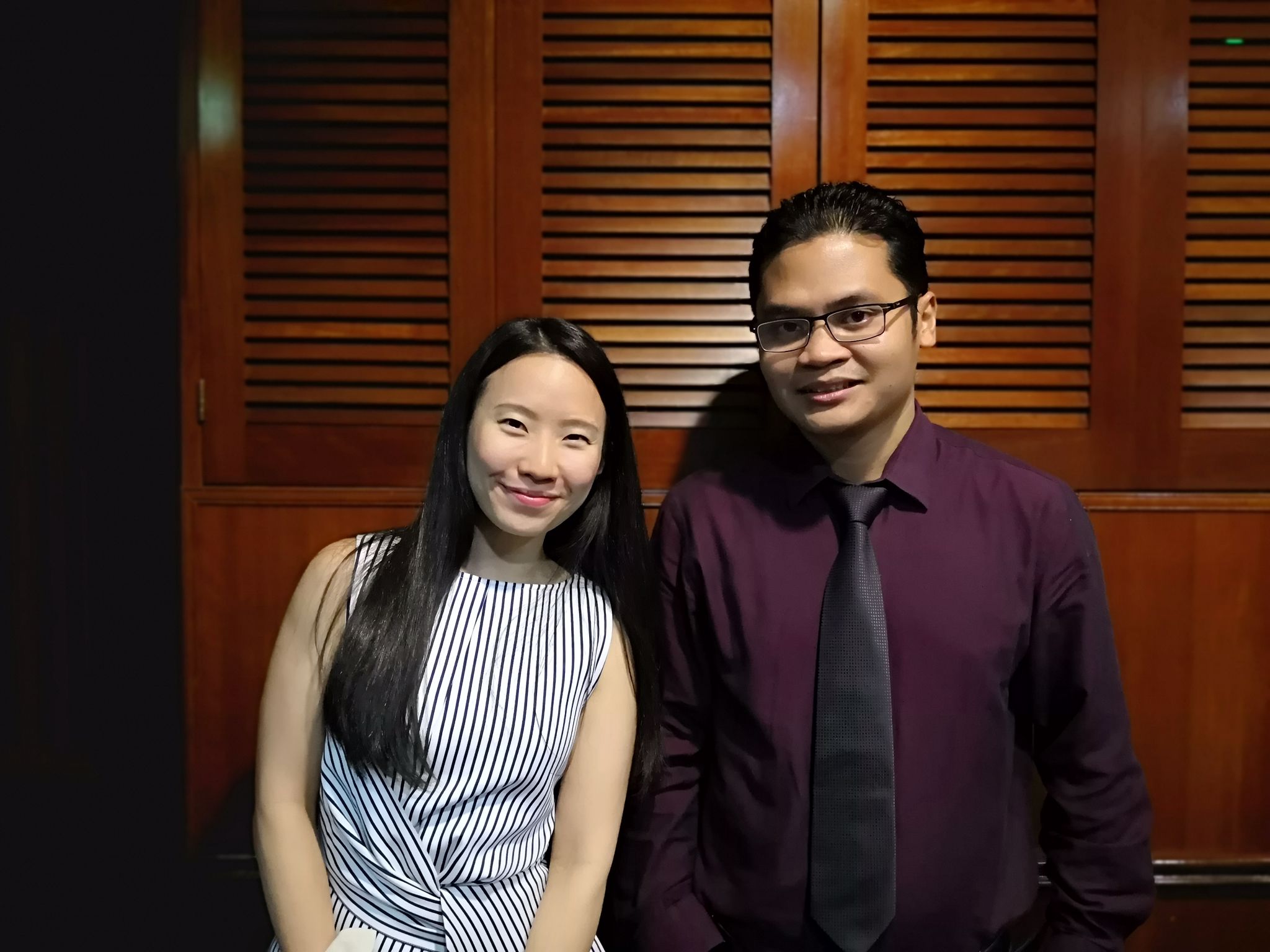 A friendly photo of Soo and Mr. Mohd Nor Shukran after the discussion. Thank you again for the invitation!